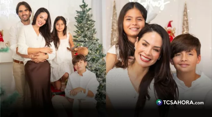 La conductora de “Liberadas” compartió una sesión fotográfica navideña junto a su esposo e hijos La conductora de “Liberadas” compartió una sesión fotográfica navideña junto a su esposo e hijos.
