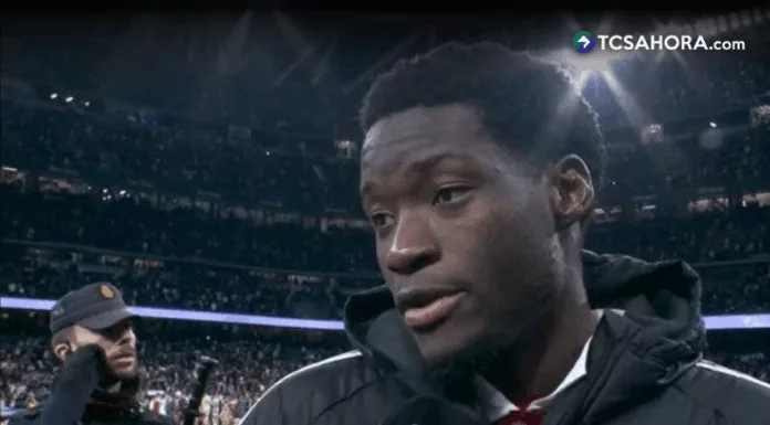 Lucien Agoumé habló tras la polémica derrota del Sevilla en su visita al Santiago Bernabéu ante el Real Madrid.