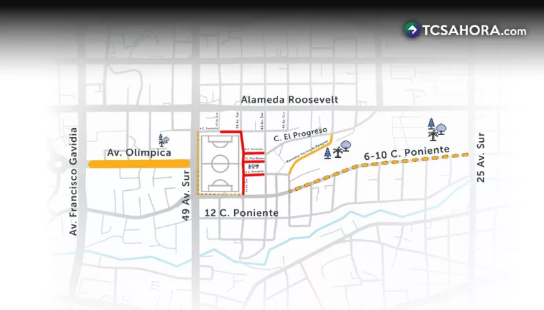 Circulación controlada en los alrededores del Mágico por final del Apertura 2025 El Viceministerio de Transporte de El Salvador aseguró que la circulación controlada se mantendrá hasta las 10:00 pm de este sábado.