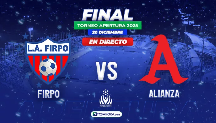 PORTADA FIRPO VS ALIANZA Repasa todos los detalles de la Gran Final del Torneo Apertura 2025 de la Liga Mayor de Fútbol entre Firpo y Alianza.