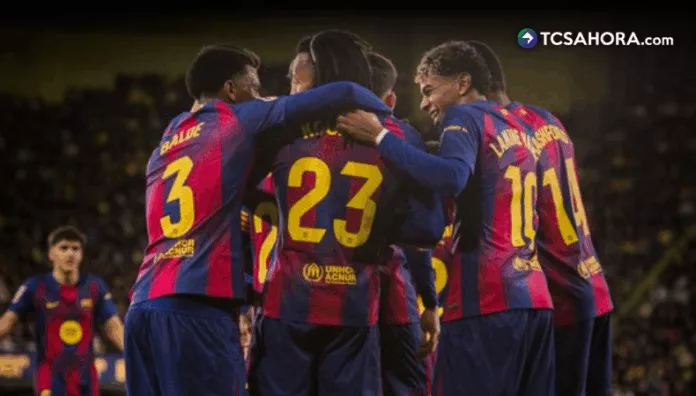 Barcelona cierra el año con victoria ante el Villarreal Barcelona se impuso en su visita al estadio de La Cerámica ante el Villarreal y cerrará el año como superlíder de España.