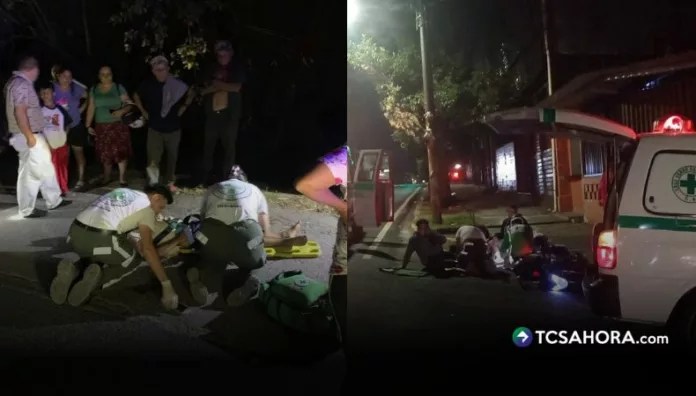 Accidentes de tránsito dejan varios lesionados y un peatón atropellado Socorristas atendieron emergencias registradas durante la noche, la madrugada y la mañana, con traslados a centros asistenciales.