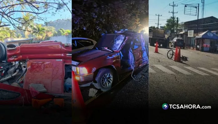 Accidentes dejan al menos dos personas fallecidas y varios lesionados Al menos dos personas perdieron la vida en accidentes de tránsito registrados en diferentes puntos del país.