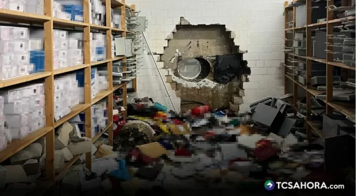 Durante la madrugada del lunes, delincuentes ejecutaron un robo millonario en la bóveda de un banco en Alemania.