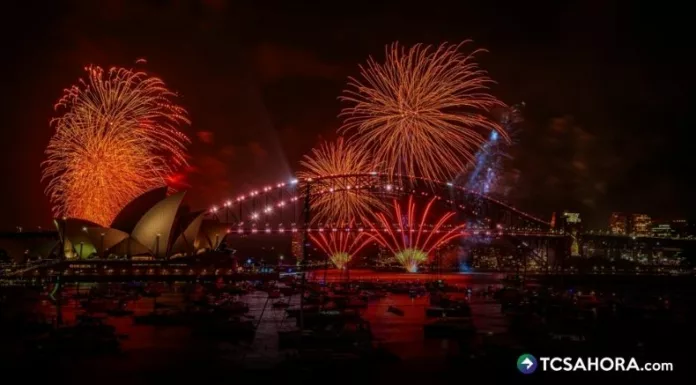 Las celebraciones por la llegada del Año Nuevo 2026 comenzaron este miércoles en las islas del Pacífico Central.
