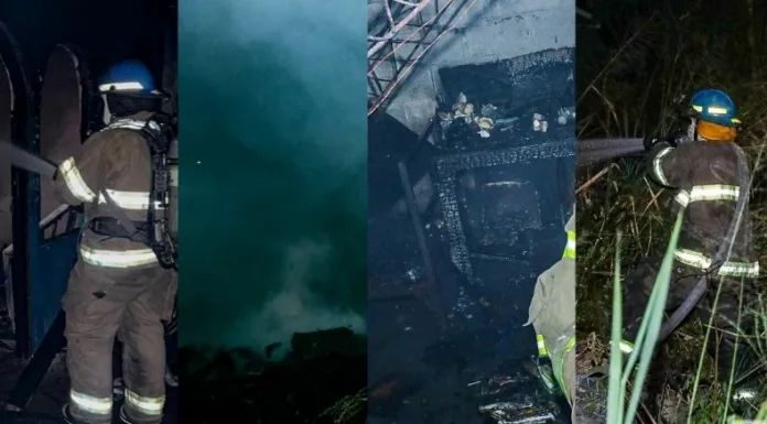 Varios incendios se reportaron durante la madrugada de este jueves en viviendas y en maleza seca y hojarasca.