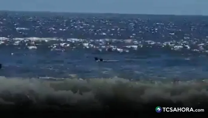 Rescatan a bañista en playa Cangrejera, La Libertad Personal de la Marina Nacional rescató a un bañista que fue arrastrado por una corriente marina en la playa Cangrejera, en La Libertad.