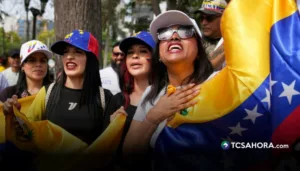 Venezolanos en el mundo celebran captura de Nicolás Maduro Concentraciones, banderas y festejos se registraron en ciudades como Buenos Aires, Miami, Madrid, Lima y Santiago luego del anuncio del presidente estadounidense sobre la captura del mandatario venezolano.