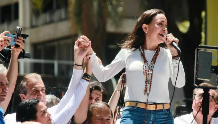 Machado: La líder opositora, María Corina Machado agradeció al presidente Trump por su firmeza tras la captura de Nicolás Maduro.