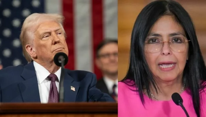 Trump afirma que Delcy Rodríguez cerrará centro de torturas Según Trump, Delcy Rodríguez está procediendo para que el centro de torturas ubicado en Caracas, sea cerrado definitivamente.