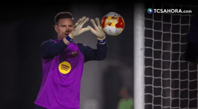 Barcelona dio a conocer la lesión de su guardameta previo al encuentro de semifinales ante el Athletic Club de el miércoles.