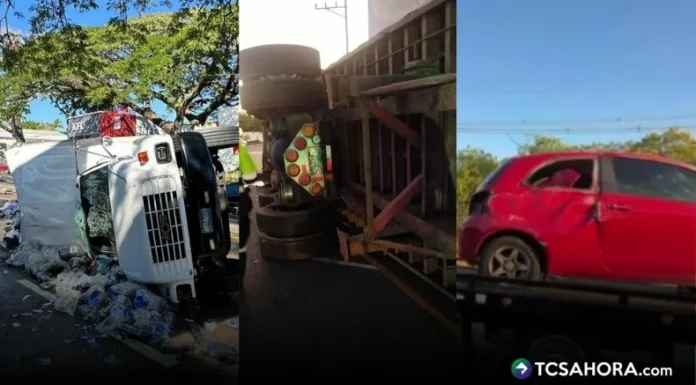 Otros accidentes de tránsito se han registrado en las últimas horas en diferentes puntos del territorio salvadoreño.