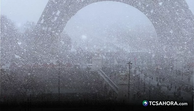 Cinco fallecidos por intensa ola de frío en Francia