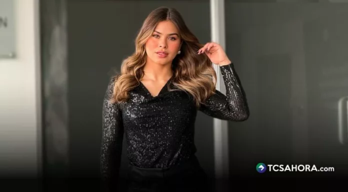 La conductora aparece en el promo de 