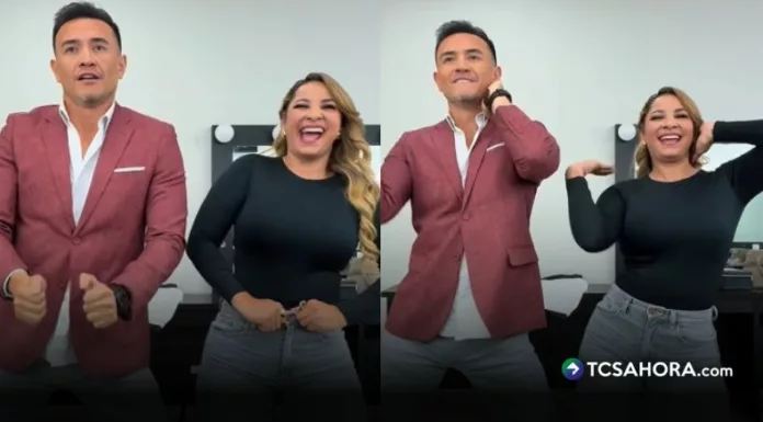 Los conductores de Prendi2 compartieron un video bailando un mix que combina extractos de “Wannabe” y “Macarena”, con pasos reconocibles y buena sincronía antes de salir al aire.