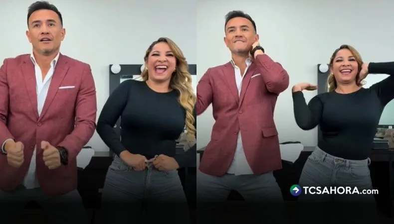 Liz Pleitez y Víctor Emmanuelle bailan al ritmo de “Wannabe” y “Macarena”
