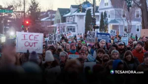 Protestas en Minneapolis tras muerte de mujer durante operativo de ICE Cientos de personas se manifestaron en Minneapolis tras la muerte de una mujer durante un operativo migratorio federal.