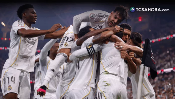 Real Madrid avanza con sufrimiento a la final de la Supercopa Real Madrid logró mantener la ventaja para derrotar al Atlético de Madrid en las semifinales de la Supercopa de España.