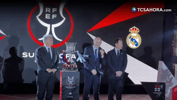 Laporta Joan Laporta habló a un día del Clásico español entre el Barcelona y Real Madrid en el que estará en juego el título de la Supercopa.