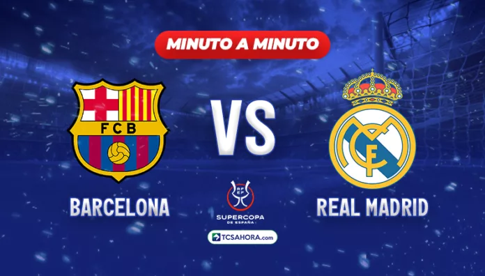 PORTADA BARCELONA VS REAL MADRID Repasa todos los detalles de la gran final de la Supercopa de España 2026 entre FC Barcelona y Real Madrid.