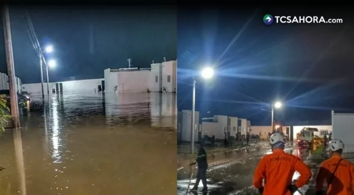 Autoridades aseguran que la empresa responsable deberá responder por los daños tras las inundaciones en Ciudad Marsella, La Libertad.