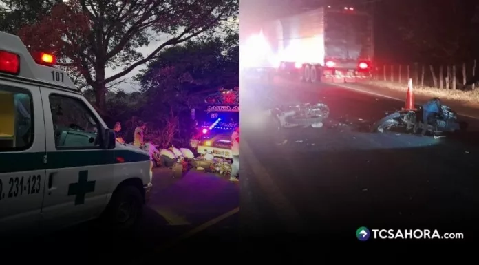 Dos motociclistas murieron y al menos tres personas resultaron lesionadas en accidentes ocurridos en distintos percances viales en el país.