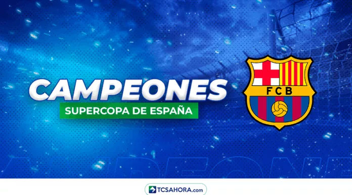 El Barcelona derrotó en un partidazo al Real Madrid y se quedó por segundo año consecutivo con el título de la Supercopa de España.