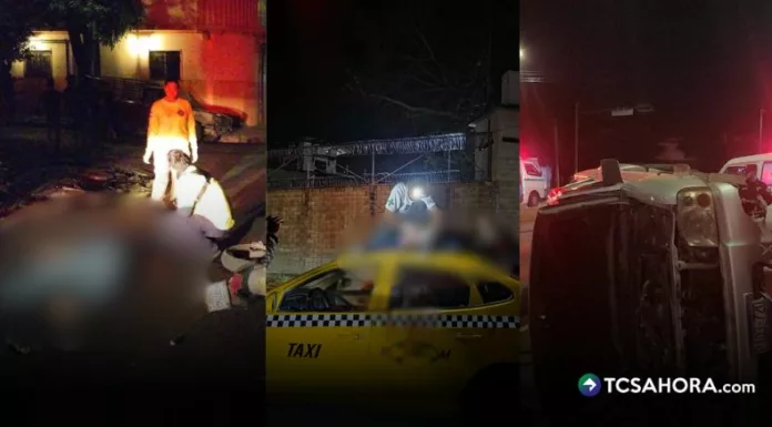 En las últimas horas se han registrado accidentes de tránsito, que han dejado al menos un fallecido y nueve lesionados.