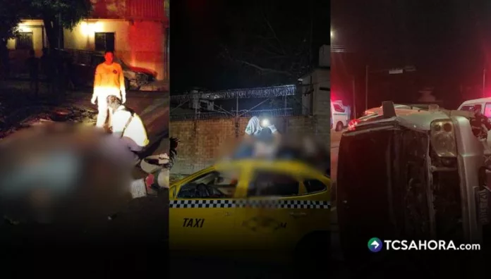 Racha de accidentes deja al menos un fallecido y nueve lesionados En las últimas horas se han registrado accidentes de tránsito, que han dejado al menos un fallecido y nueve lesionados.