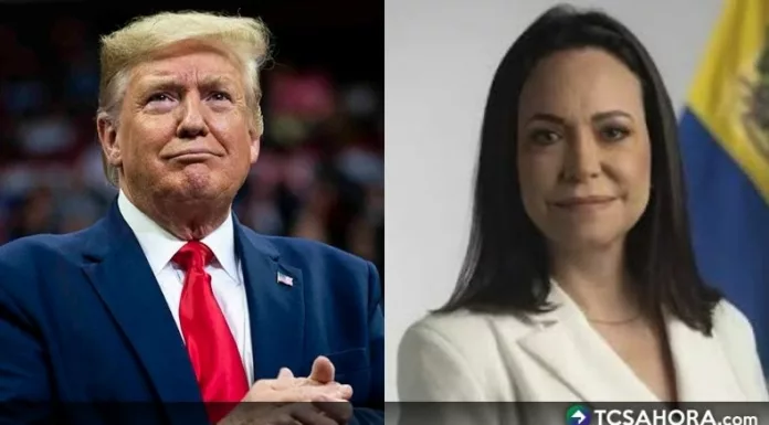 Según altos funcionaros de la administración Trump, el mandatario recibirá a Corina Machado en la Casa Blanca el próximo jueves.