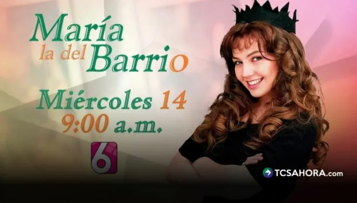 ¡Mañana regresa “María la del Barrio” a Canal 6! La espera terminó, “María la del Barrio” regresa una vez más a la pantalla de Canal 6, una de las telenovelas que marcó historia.