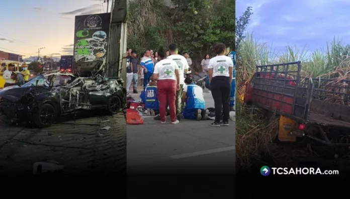 Accidentes de tránsito dejan al menos tres fallecidos en las últimas horas En las últimas horas se han registrado accidentes de tránsito en diferentes puntos del país, que han dejado al menos tres fallecidos.