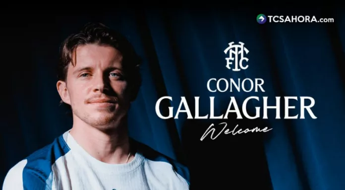Tottenham Hotspur confirmó la llegada del mediocampista inglés Conor Gallagher procedente del Atlético de Madrid.