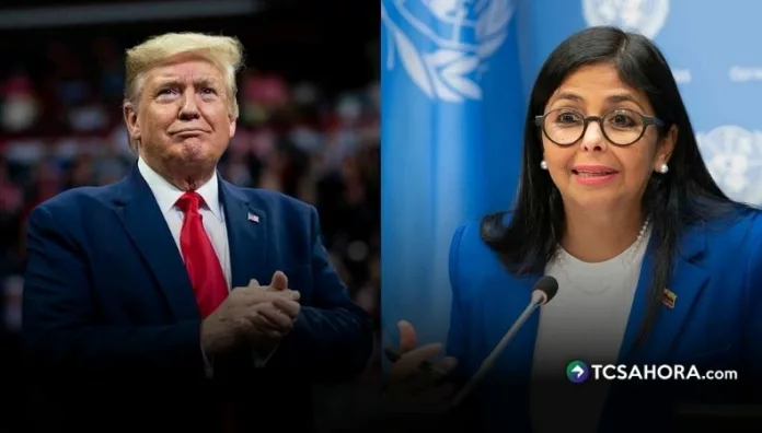 Es una persona fantástica Trump tras llamada con Delcy Rodríguez Donald Trump sostuvo una llamada con Delcy Rodríguez, presidenta encargada de Venezuela, en un intercambio que ambas partes calificaron como positivo.