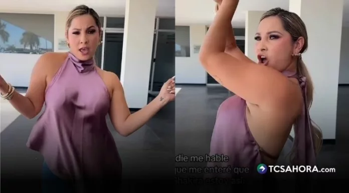 La conductora apareció bailando y cantando varios éxitos de Shakira en un video de 