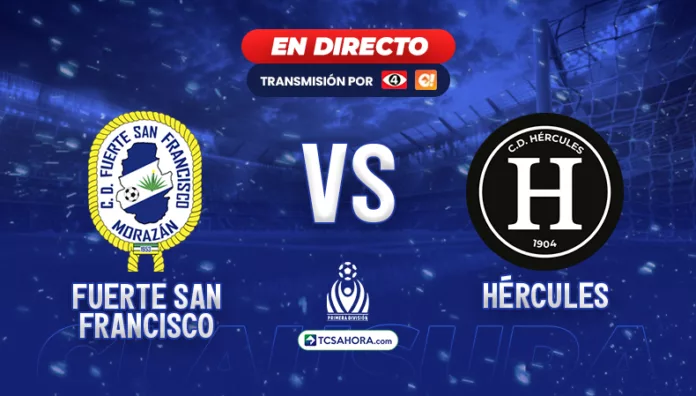 PORTADA FUERTE SAN FRANCISCO VS HÉRCULES Repasa los detalles del partido de la fecha 1 del Torneo Clausura 2026 de la Liga Mayor de Fútbol entre Fuerte San Francisco y Hércules.
