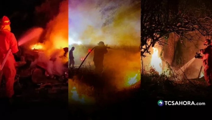 Al menos seis incendios afectan diferentes puntos del país en las últimas horas Instituciones de primera respuesta han reportado al menos seis incendios en diferentes puntos del país durante las últimas horas.
