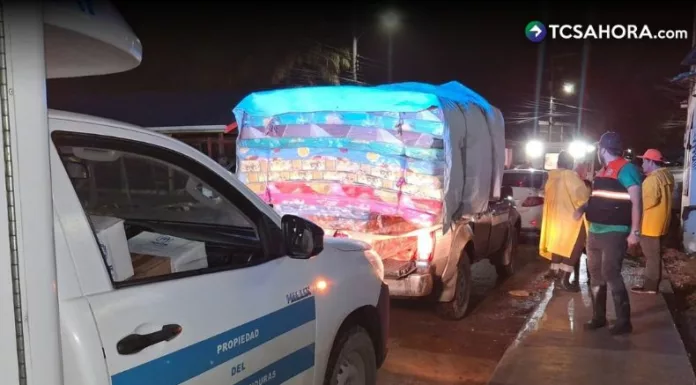 Las autoridades decretaron alerta amarilla en tres departamentos y verde en otros cuatro debido a las lluvias registradas en Honduras.