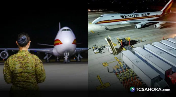 Ayer ingresó al país un cargamento de 345,000 uniformes que forman parte del paquete escolar ampliado para estudiantes del sector público.