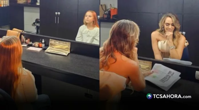 La presentadora compartió un video donde se reencuentra con su versión de infancia y agradece no haberse rendido en el camino hacia sus metas.