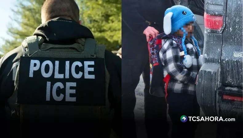 ICE aclara que no capturó a niño de 5 años, fue abandonado por su padre