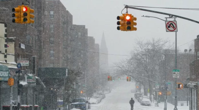 Una tormenta de nieve y una ola de frío extremo afectarán a gran parte de Nueva York por lo que el estado se encuentra bajo emergencia.