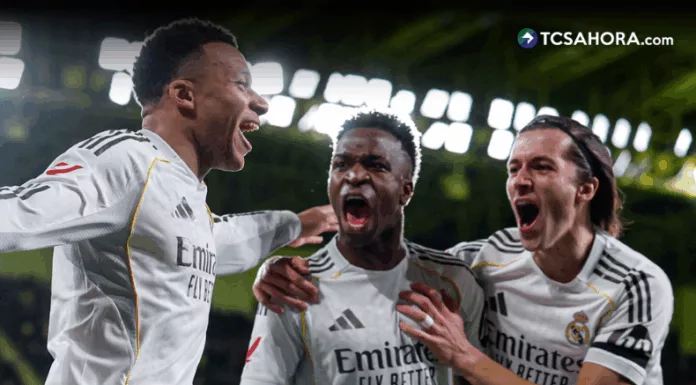 El Real Madrid se impuso de visitante con dos goles de Kylian Mbappé y es nuevo líder del campeonato español.