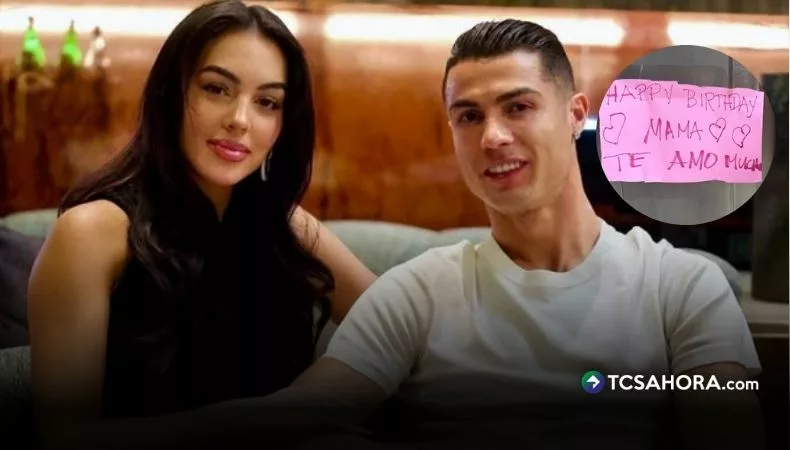 El emotivo mensaje de Cristiano a Gio por su cumpleaños