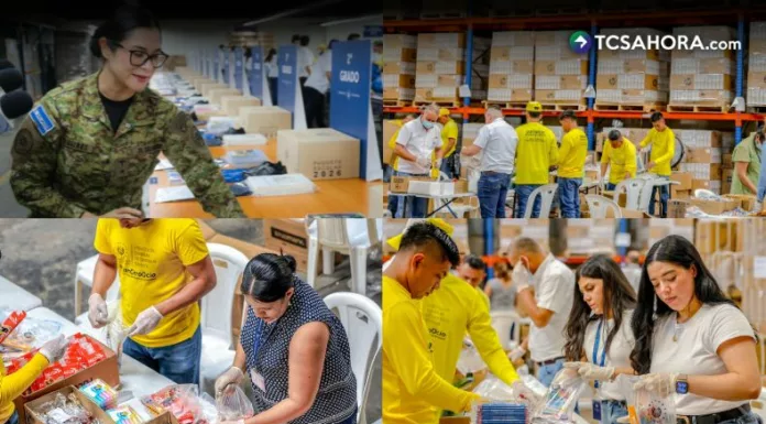 El Ministerio de Educación avanza en el armado de 1.2 millones de paquetes escolares que serán entregados a los estudiantes del sector público.