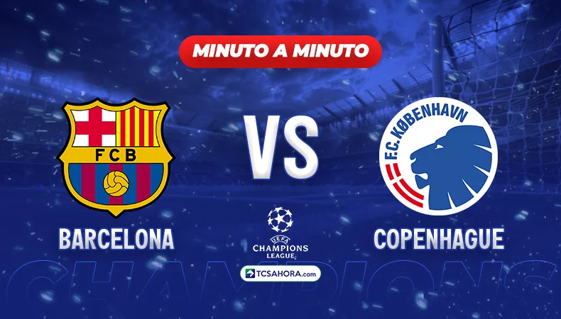 ¡MINUTO A MINUTO! | Barcelona vs Copenhague | 28 enero 2026