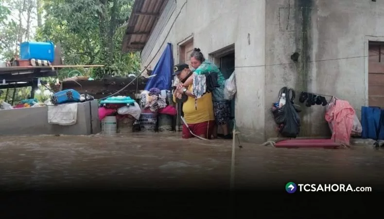 Miles de afectados tras fuertes lluvias en Honduras