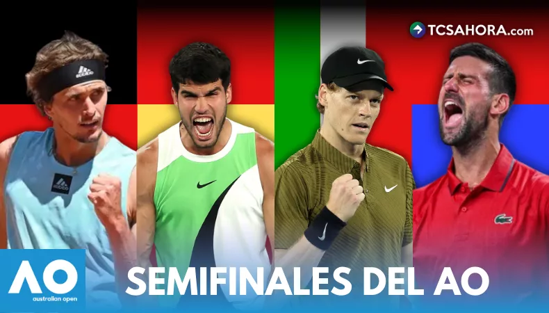 Listas las semifinales del Australian Open