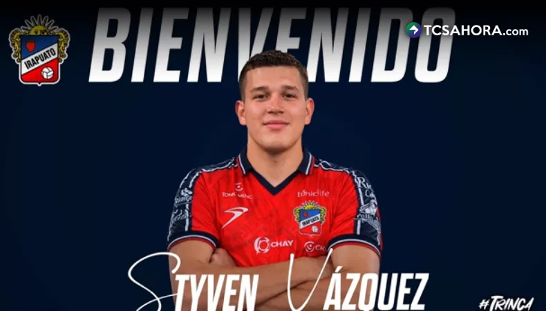 Irapuato confirma el fichaje de Styven Vásquez