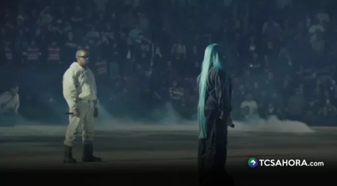 En la Monumental Plaza de Toros, Ye detuvo el show para cantar junto a North West y presentar un tema nuevo frente a miles de personas.